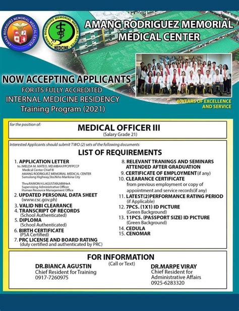 Residency Programs 2020 : r/pinoymed .
